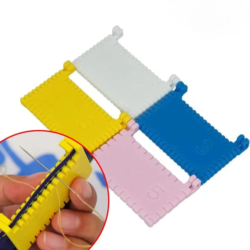 Seam Guide Clip On Sewing Edge Guide Needle Gauge Portable Measuring Tool For Beginners Quilting Crafting Hemming Edge DIY