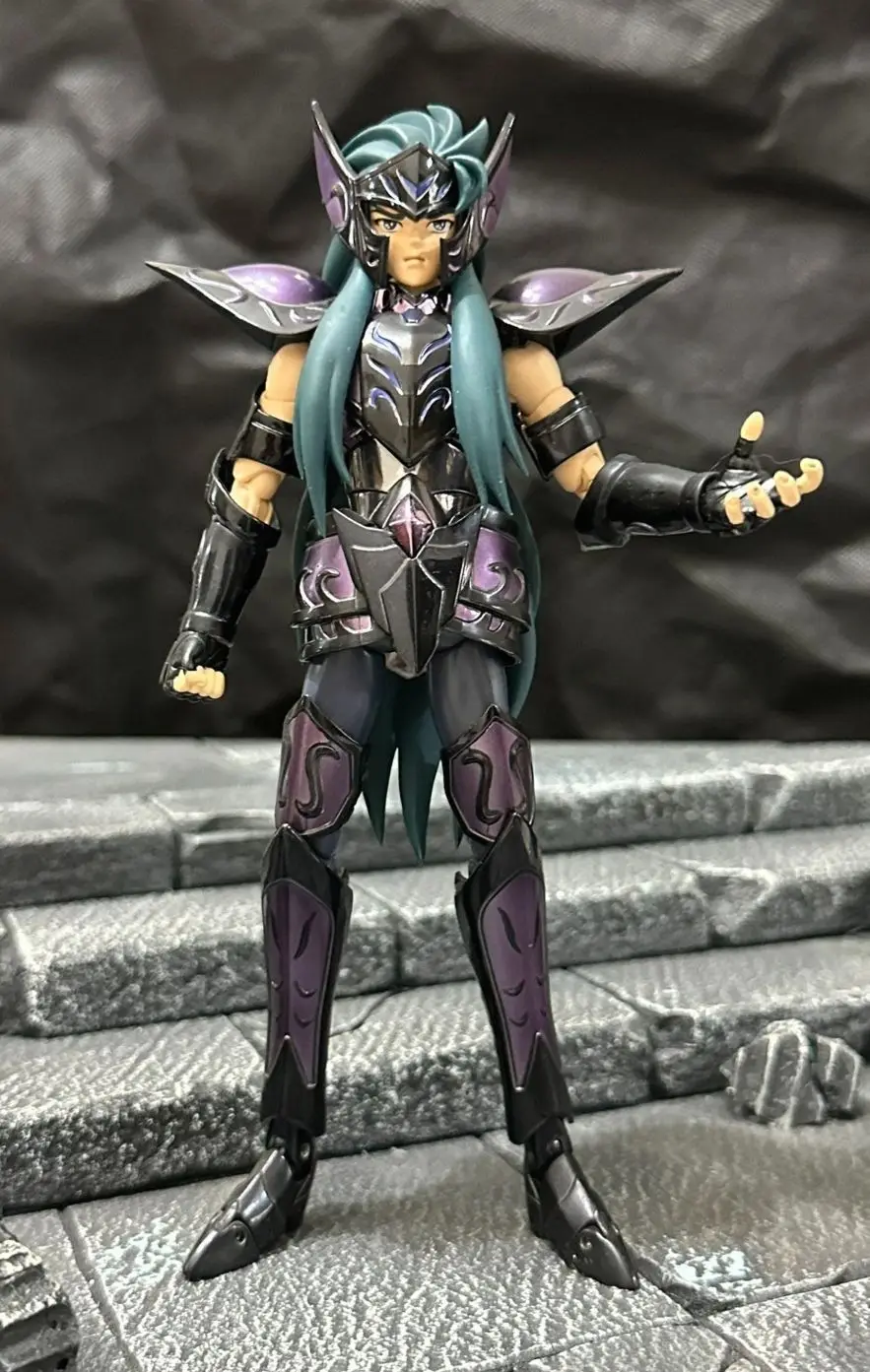 

Коллекционная фигурка Bandai Saint Seiya Myth Cloth Capricorn Deathmask, модель, подарок