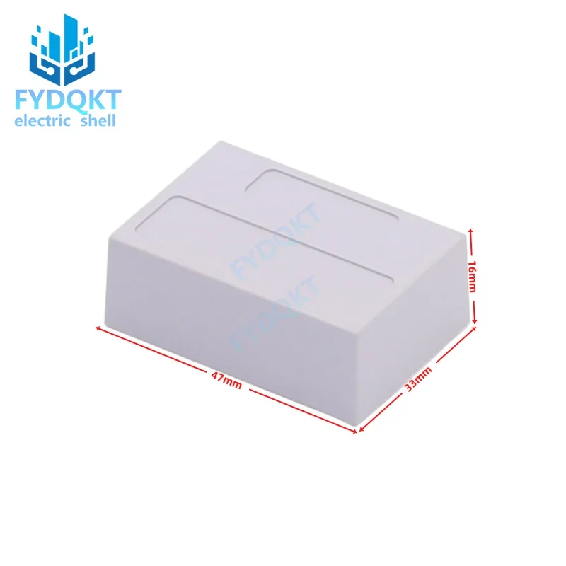 1pcs ABS plastic small junction box, power switch box shell, instrument shell module box 47x33x16mm