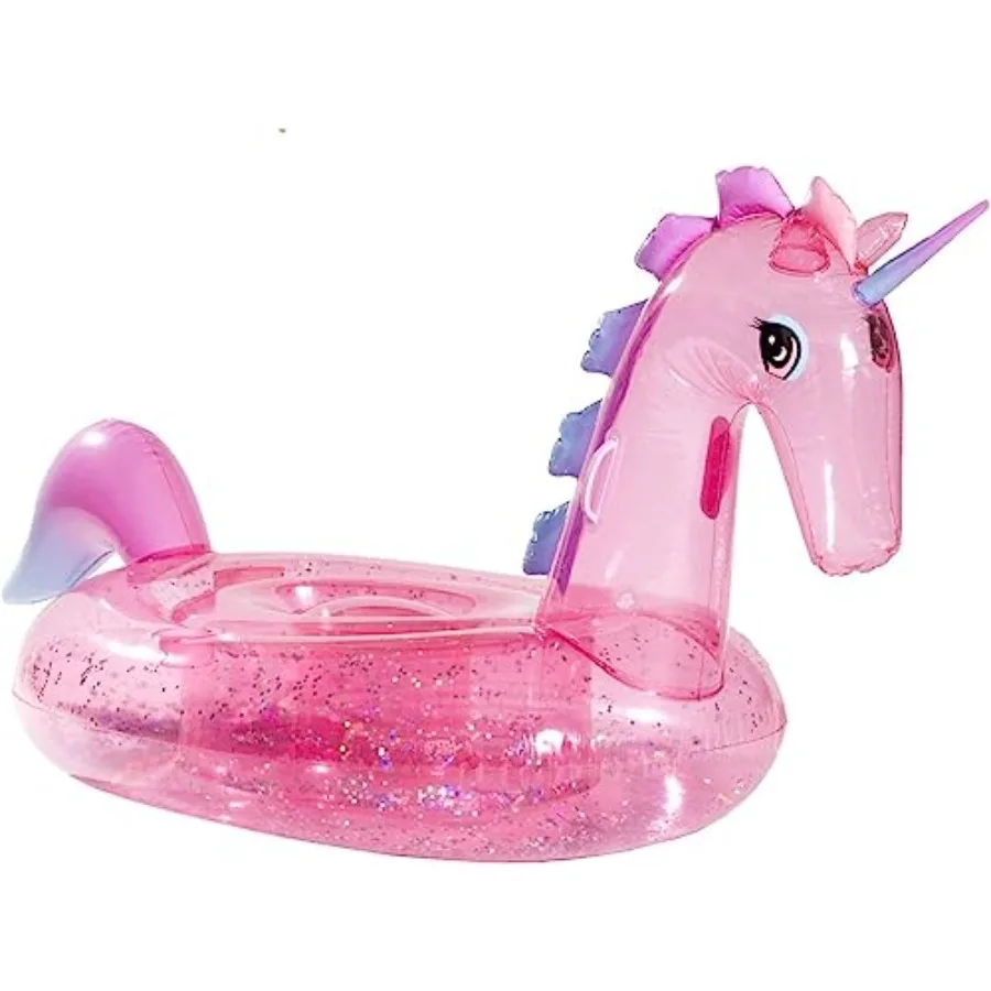 

Гигантский надувной блестящий единорог-плотик класса люкс для летних вечеринок у бассейна и развлечений