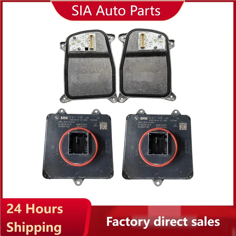 63118737589 White Lightsource Modules For BMW Mini Cooper F55 F56 F57 F54 Headlight DRL 9477748 Control Unit ECU 63118737590