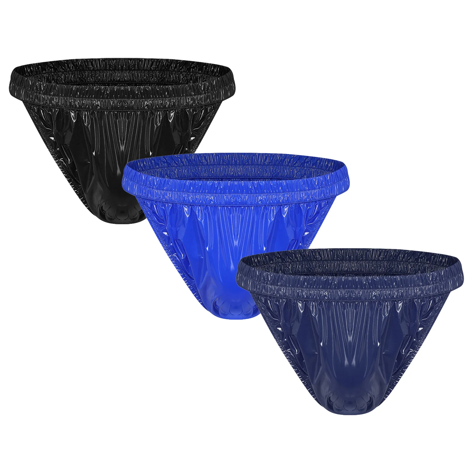 3pcs Men Waterproof Panties Leakproof Elderly Special Needs Adaptive Briefs Diaper Cover Underwear Swimwear Swimsuit Bottoms