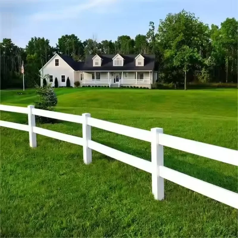 

Оптовая продажа гладких ПВХ-заборов для лошадей на заказ для семейных ферм, вольеров для животных и конюшен