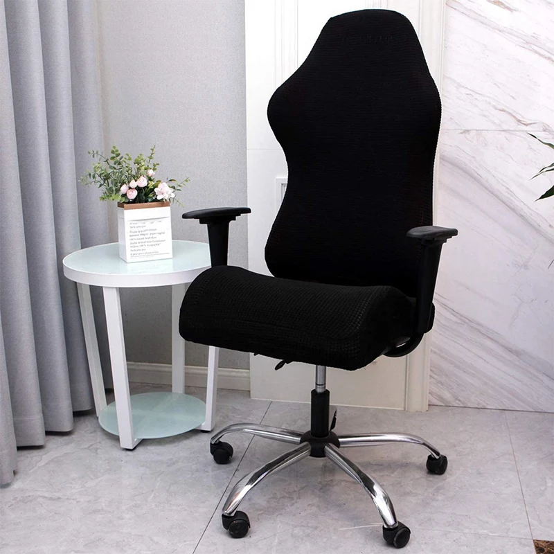 Elastic Electric Gaming Chair Covers Household Office Internet Cafe Rotating Armrest Stretch Chair Cases