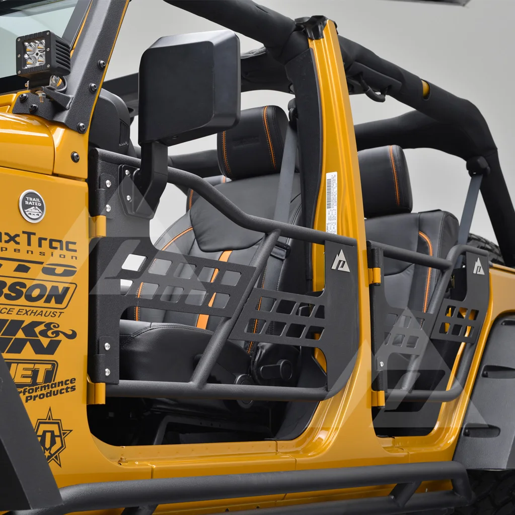 

Tube Half Doors Iron for Jeep Wrangler JK 07-17 Years 4 Doors LANTSUN J196