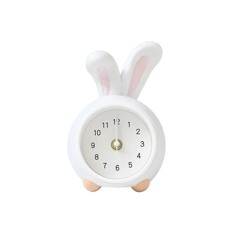 Lampu tidur LED ขนาดเล็กติดข้างเตียงห้องนอนนาฬิกาการ์ตูนอเนกประสงค์ตั้งโต๊ะเครื่องประดับ kado Kecil กระปุกออมสินรูปสัตว์แบบสร้างสรรค์