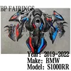 BMW M1000RR S1000rr 2019 2020 2021 2022 차체 세트 19 20 22 고품질 주입 세트 탄소 섬유 페인트 1