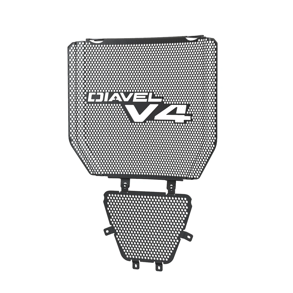 For Ducati Diavel V4 2023-2024 Motorcycle CNC Radiator Grille Grill Guard Protector Water Tank Cover Diavel V4 Car Accessories