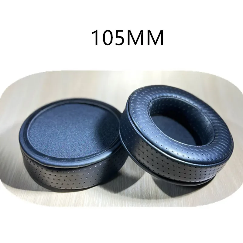 Perforowane wkładki douszne z prawdziwej owczej skóry 80MM 85MM 90MM 95MM 100MM 105MM 110MM do słuchawek AKG HD9999 hd669 wymiana Earpa