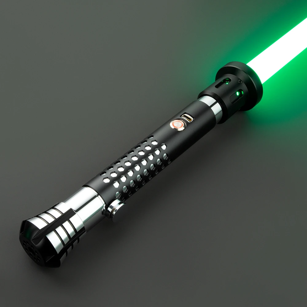 PunkSaber Lightsaber Neopixel Jedi Laser Sword Heavy Dueling Sensitive Smooth Infinite Changing Hitting Sound Light Saber Toys