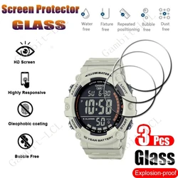 3PCS Tempered Glass Screen Protector For Casio AE1500 WHX GPR-B1000 GBD-H1000 GBD-100 AE-2100 PRW-30 PRW-50 PRW-60 F30 Pro-Trek