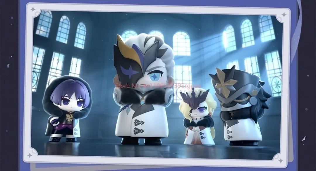 Originalprodukt Genshin Impact Fools Executive Series Q Blind Box Mini Doll Collection Desktop Ornament Weihnachten Geburtstagsgeschenke – Detail 18
