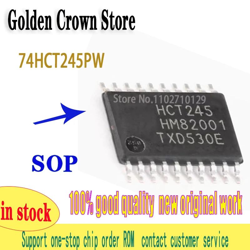 20~100PCS/lot 74HCT245PW,74HCT245,118 TSSOP-20 NEW and Original in Stock