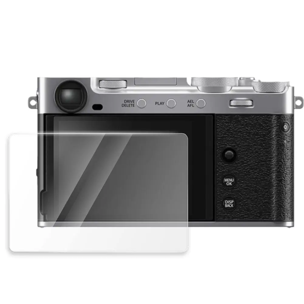Tempered Glass Screen Protector】for Fujifilm X-E5 Film Camera, HD Anti-Scratch Protective Film with Bubble-Free Installation Kit