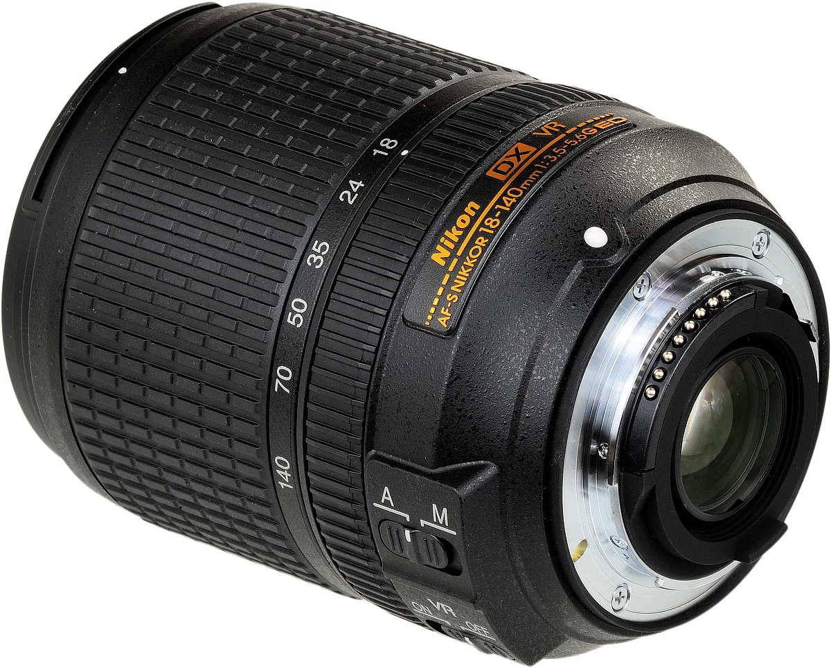 Nikon AF-S DX NIKKOR 18-140mm f/3.5-5.6G ED VR Lens For Nikon Cameras