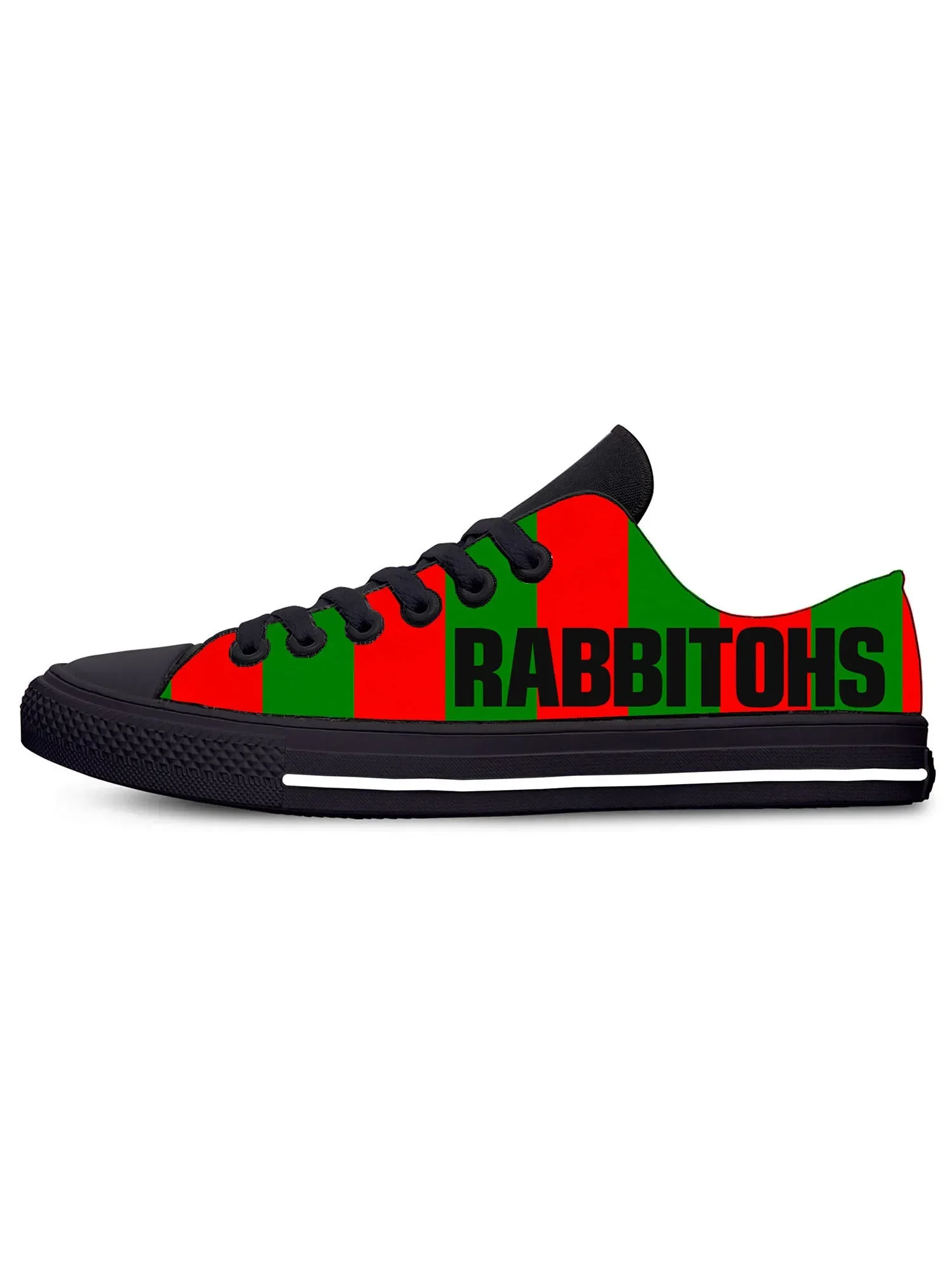 

South Sydney Rabbitohs Low Top Sneakers Mens Womens Teenager Casual Shoes Canvas Shoes 3D Print Breathable Lightweight shoe