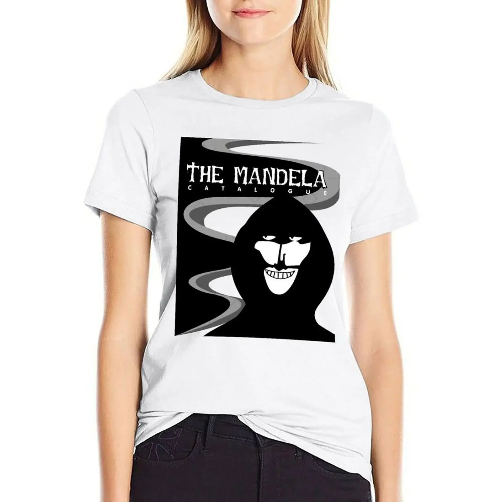 

mandela catalogue T-shirt oversized tops cat shirts for Women