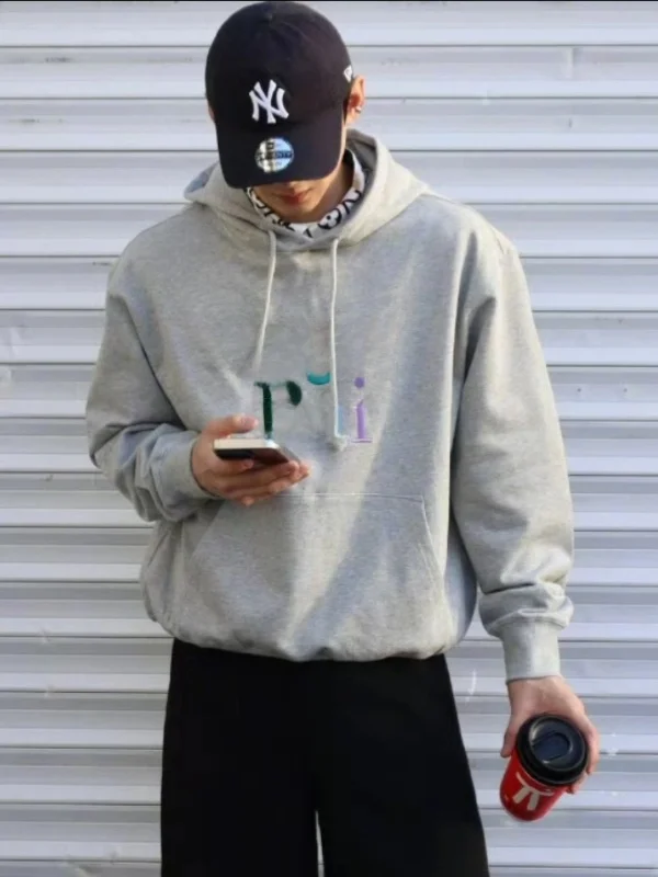 

Толстовка с радужным принтом из утолщенного хлопка и полиэстера, теплая, повседневная, с длинными рукавами, молодежная, модная, весна-осень-зима