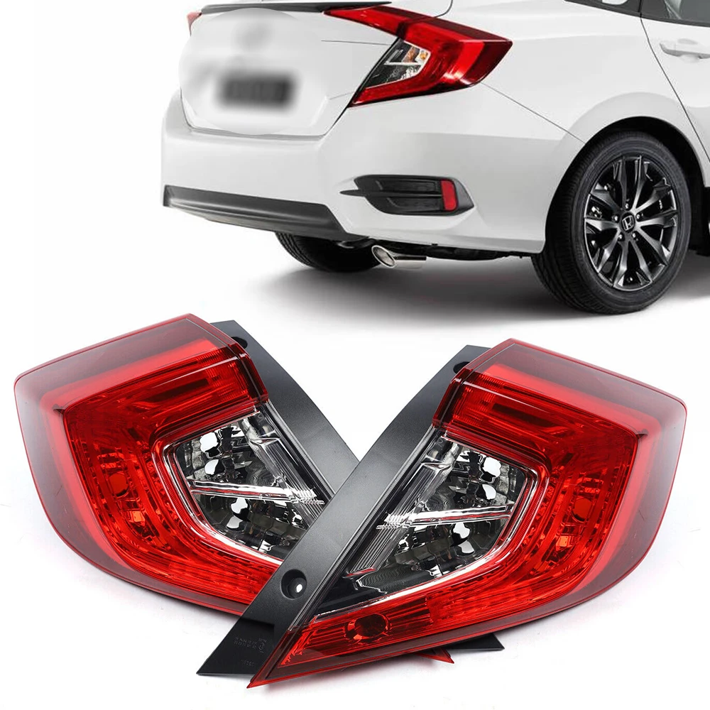 

Tail Light For 2016-2021 Honda Civic 4-Door Sedan Taillight Outer Rear Lamp Assembly Left/Right Side Driver/Passenger Side LH/RH