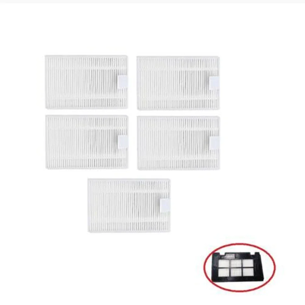 5pcs Filter Kit For Conga 5090 6090 7090 Robotic Vacuum Cleaner Spare Parts Household Cleaning Replacement Accessories