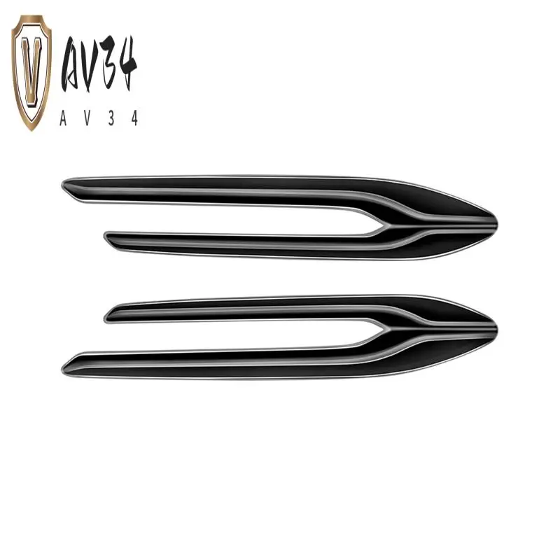 

AV34-Car глянцевое черное боковое крыло, эмблема, наклейки, внешний Стайлинг автомобиля, боковое крыло, крыло для Mazda CX-60 2022+, детали RHD