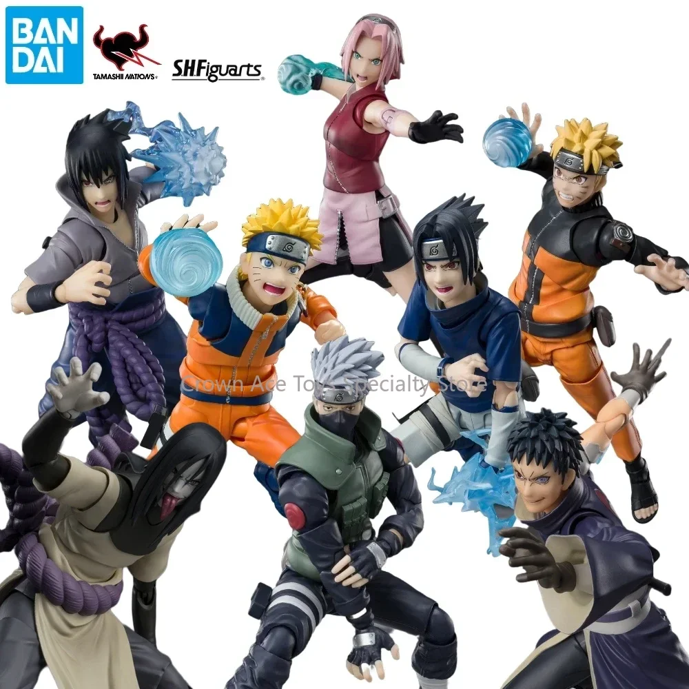 

Bandai SHFiguarts 2.0 Jiraiya Kakashi Hatake No 1 Naruto top 99 Sasuke Orochimaru Uchiha Madara SHF Anime Figure Action Toy Gift