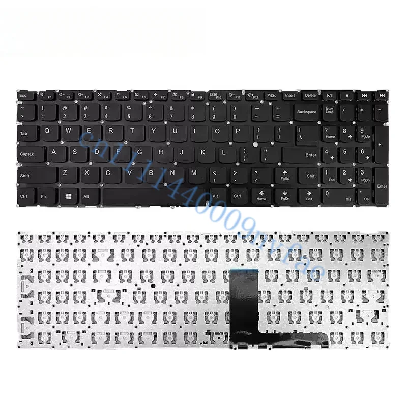 New Laptop Keyboard for Lenovo IdeaPad 310 Touch-15IKB Touch-15ISK 310-15ABR 310-15IAP 310-15IKB 310-15ISK US Without Frame 0.3