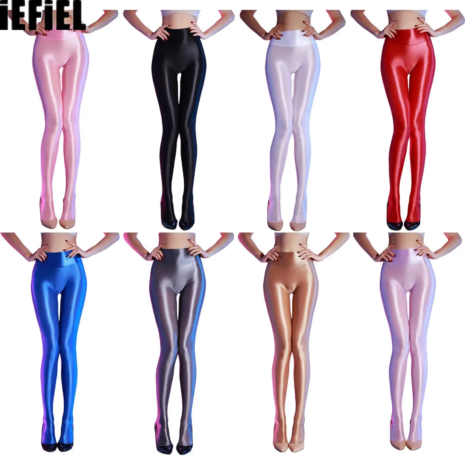 

Women Shiny Pantyhose for Glossy Stocking Pantyhose Sparkly Tights Seamless Pants for Dance Leggings