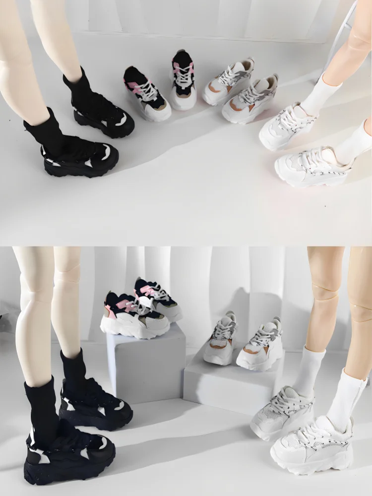 

BJD Doll Shoes For 1/4 Doll Sport Shoes Sneakers Doll Accessories DIY Gift