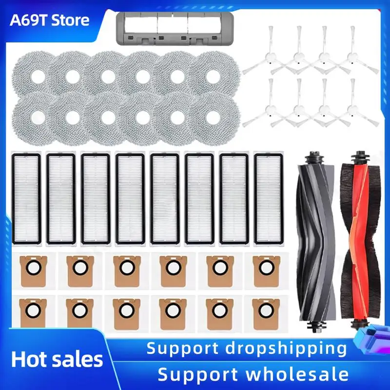 

A69T Main Side Brush Xiaomi Robot Vacuum Cleaner Replacement Parts Made Of High Quality Materials