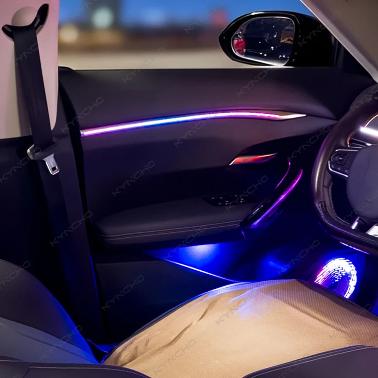 KYNCHIO for VINFAST VF7 Specific Intelligent Interior Car Ambient Light Neon Flowing Symphony LED Car Auto Interior Lighting