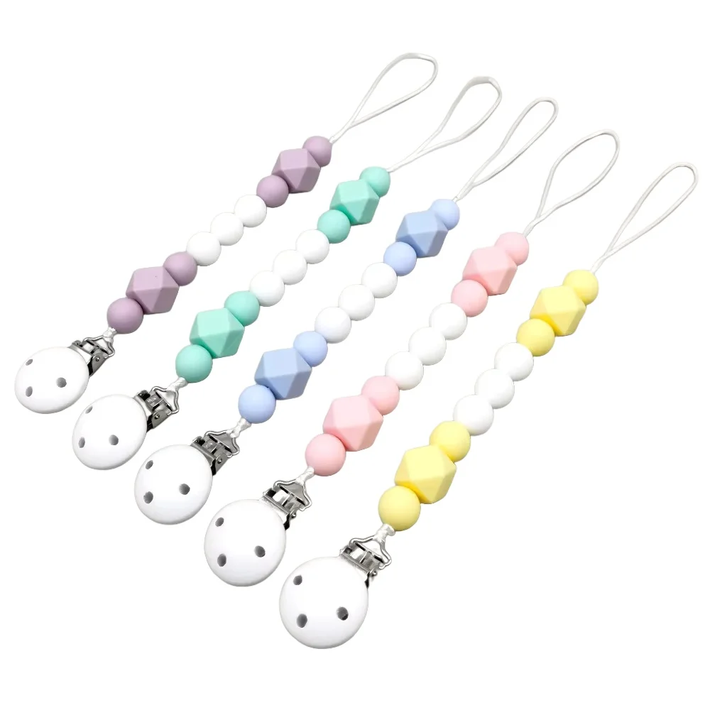 

Силиконовая детская соска-зажим, цепочка, без BPA, игрушка для прорезывания зубов, пустышка для новорожденных, зажимы для сосков, подвеска-пустышка для младенцев