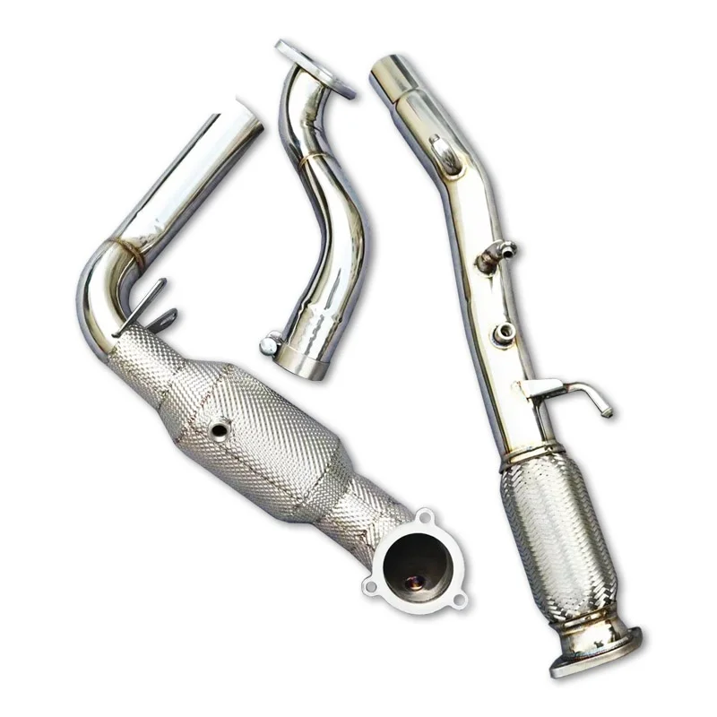 Head Section High flow Pipes Exhaust Pipes branch downpipe Exhaust Pipe with catalyst  For Mercedes-Benz GLB35 2.0T 2020