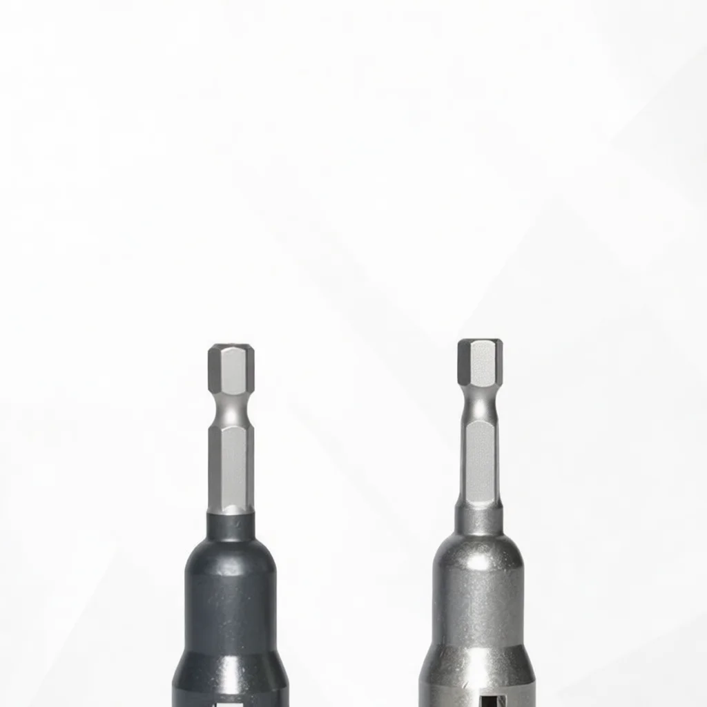 Universal Slotted Socket For Butterfly Bolt Wing Nut Eye Screw 1 4 Hex Shank Drill Adaptor Hardware Hand Tool
