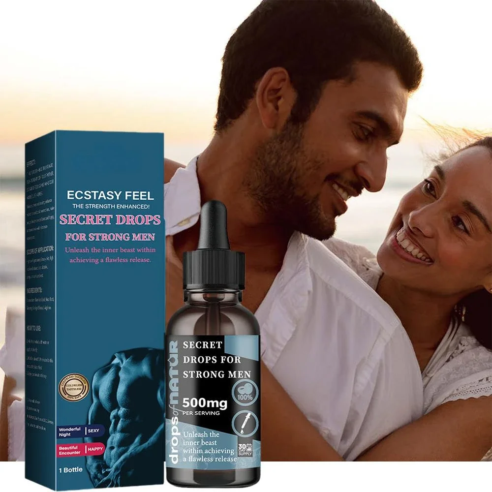 Stamina Boosting for Men, Gotas Secretas, Homens fortes, Aumentar a Sensibilidade Sexual, Adulto P6p5, 30ml