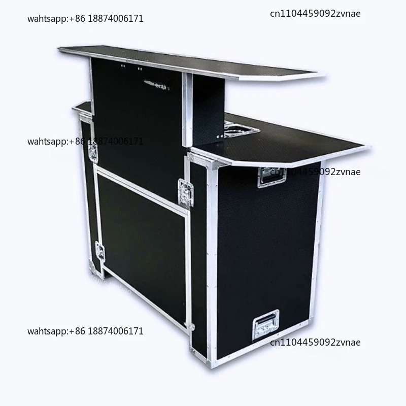 Portable Mobile Bar Folding Bar European and American Mobile Outdoor Cocktail Air Case Bar Portable