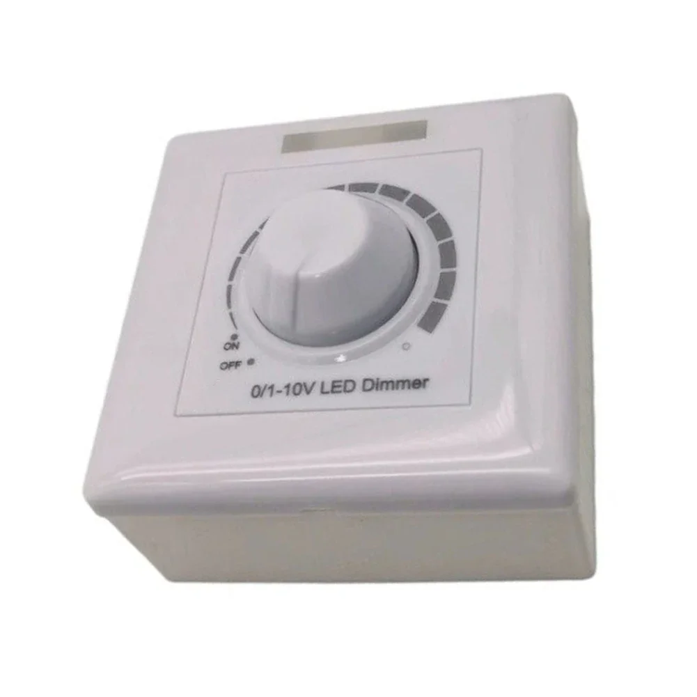 Module White Control Dimmer Switch 0-10V ABS Adjustable Lamp Manual Precise Protective Wide Compatibility Home