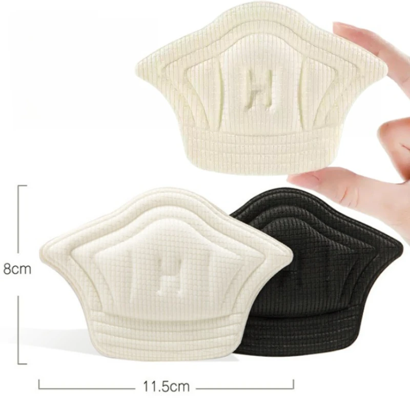 5/10Pairs النعال للأحذية التصحيح منصات كعب للأحذية الرياضية قابل للتعديل حجم قدم وسادة نعل الظهر ملصق بطانة حذاء كعب حامي