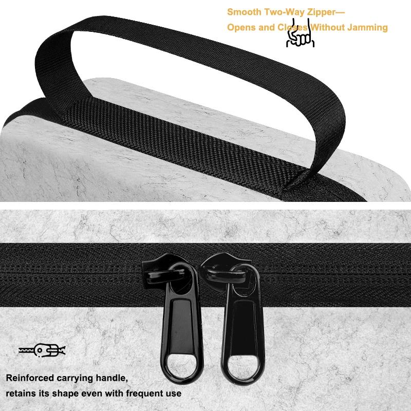 Hard Shell Case for RayNeo AR Glasses Fits Air2/Air2s/Air3s/Air4 Pro/V4/GT Max with Adapter and Cable Portable Bag