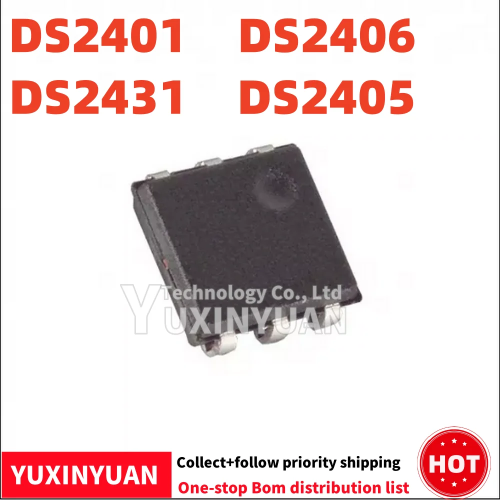 5PCS  DS2413  DS2406  DS2405  DS2401  DS2431   SOJ6  IN  STOCK 100%GOOD  QUALITY IN STOCK YUXINYUAN
