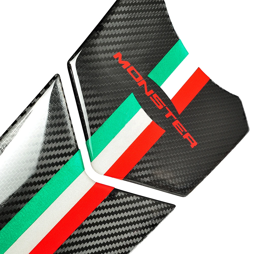 ドゥカティ Monster600 Monster696 Monster821 1998-2019 オートバイタンクパッドプロテクターオイルステッカーケーススリップオン DUCATI Monster-821