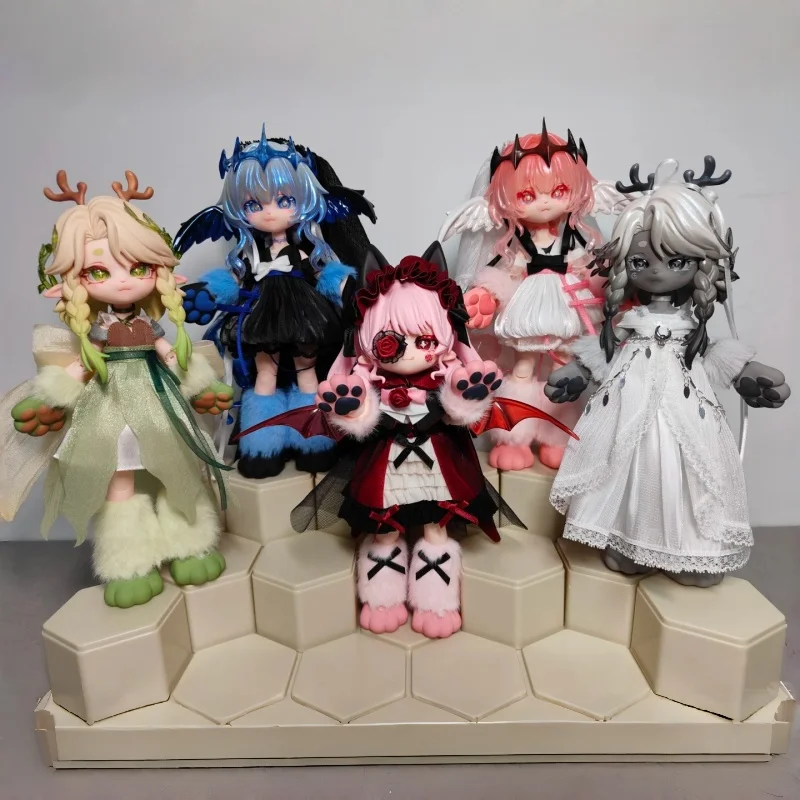 Boneka Movable Luna Seri Moon 12 Titik Mjd Blind Box Mystery Caixa Asli Tersedia, Hiasan Meja, Mainan, Hadiah