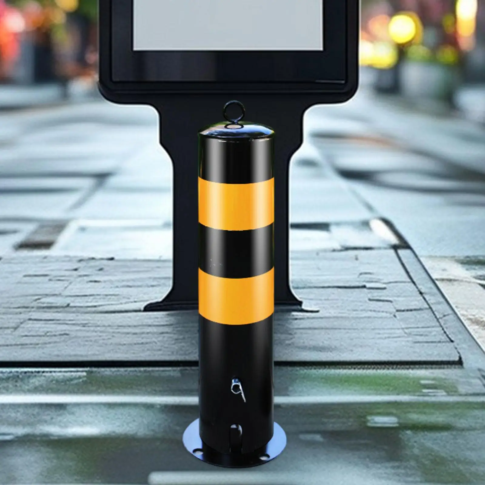 حاجز أمان لوقوف السيارات من أنابيب الصلب، ملحقات خفيفة الوزن مقاس 20 × 4.5 بوصة