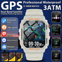 New GPS Smart Watch 3ATM Waterproof Built-in Dual-band GNSS Compass Military Sport Smartwatch Men 2025 New For Xiaomi Ultra