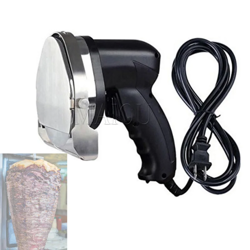 Electric Kebab Handheld Roast Meat Cutting Blade Slicing Machine 110V-220V Kitchen Tool