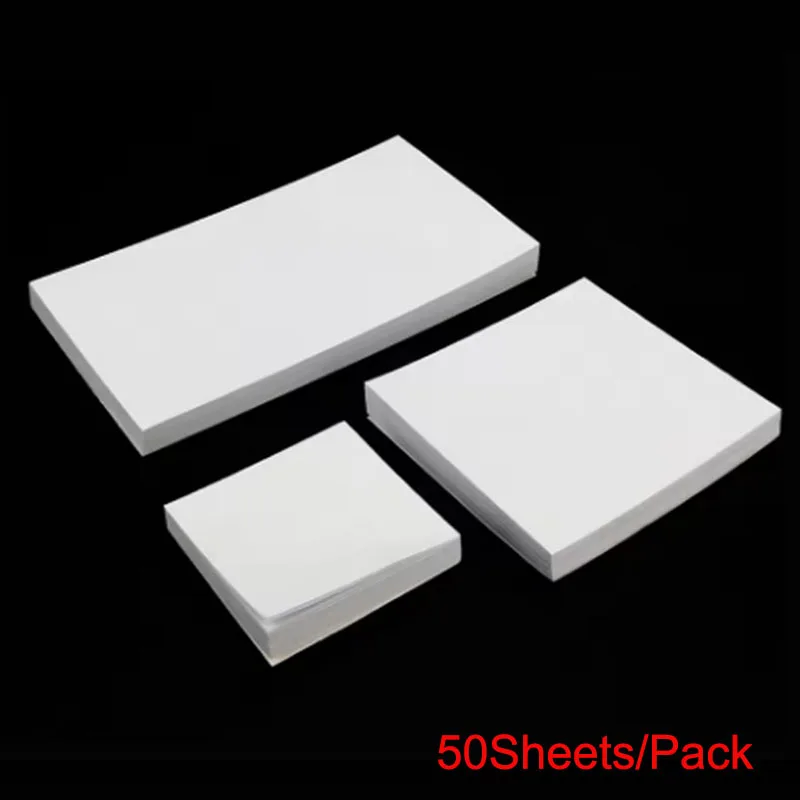 50Sheets/Pack Dental Disposable Mixing Paper Cement Powder Pad Denture Laboratory Dentistry Tools Dentist Material L/M/S