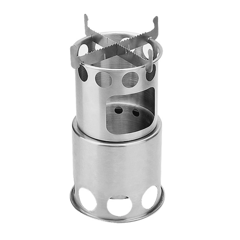 

Campings Stove Stainless Steel Texture Suitable for Camping Hiking and Barbecue 203C