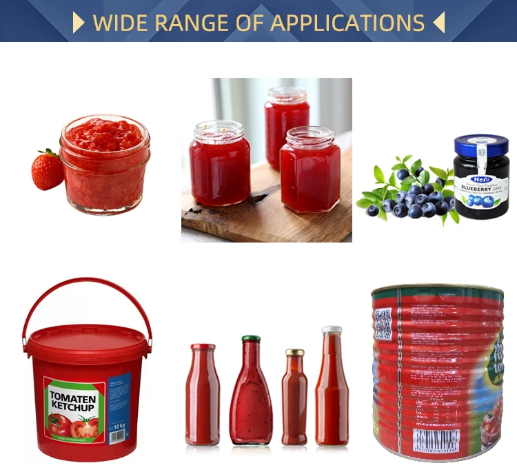 Small Capacity Business Juice Fruit Pine apple Sauce Filling Manufacturing Plant Equipment Production Machine Customized