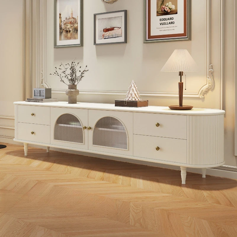 Classic Narrow Tv Cabinet Living Room European 180Cm Wooden Living Room Tv Stands Modern Nordic Mueble Televisor Furniture Home