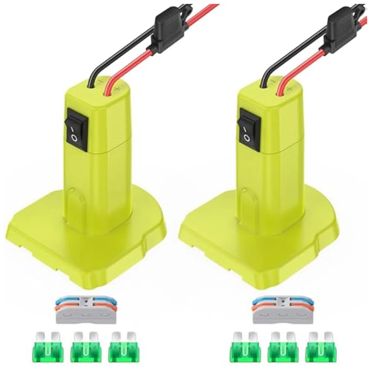 

X55A-2Set Adapter for 18V Battery Adapter Battery Conversion Kit for DIY RC Toys and